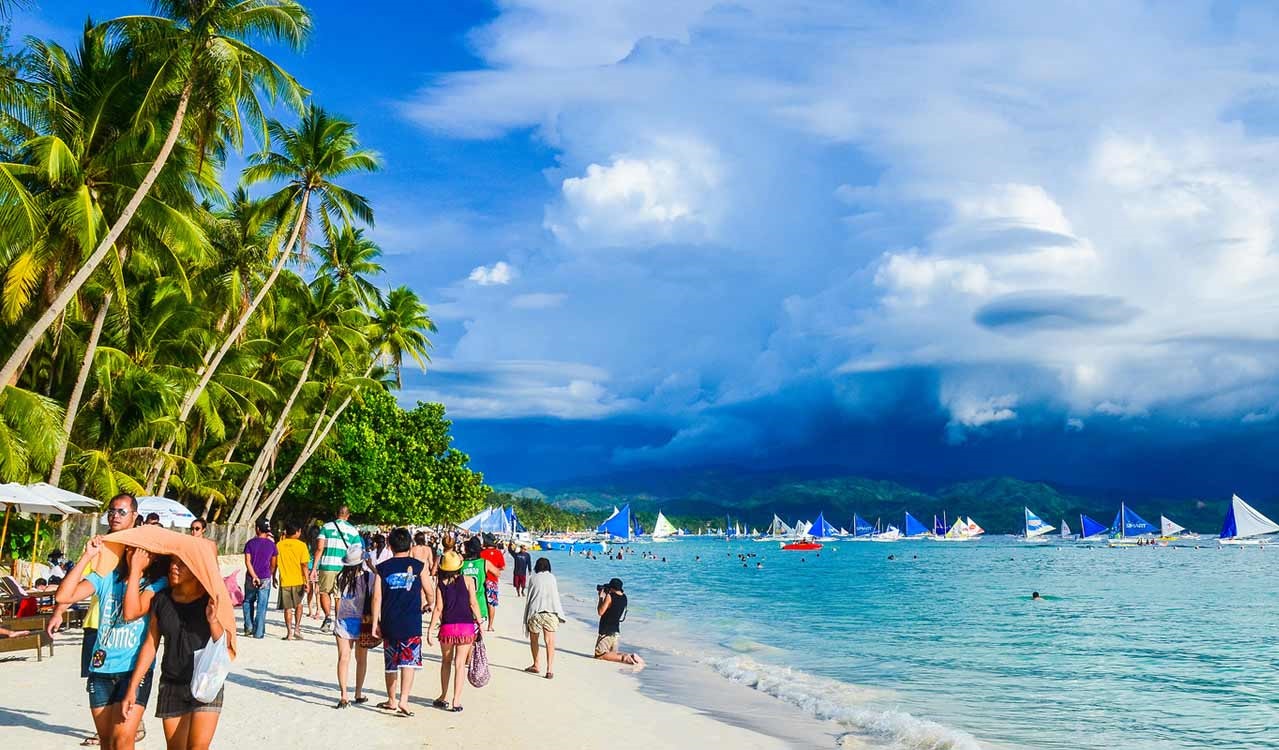 Pantai Indah di Filipina